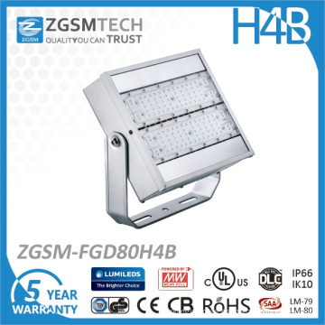 Luz del reflector de la prenda impermeable IP66 80W LED para la iluminación de la cartelera